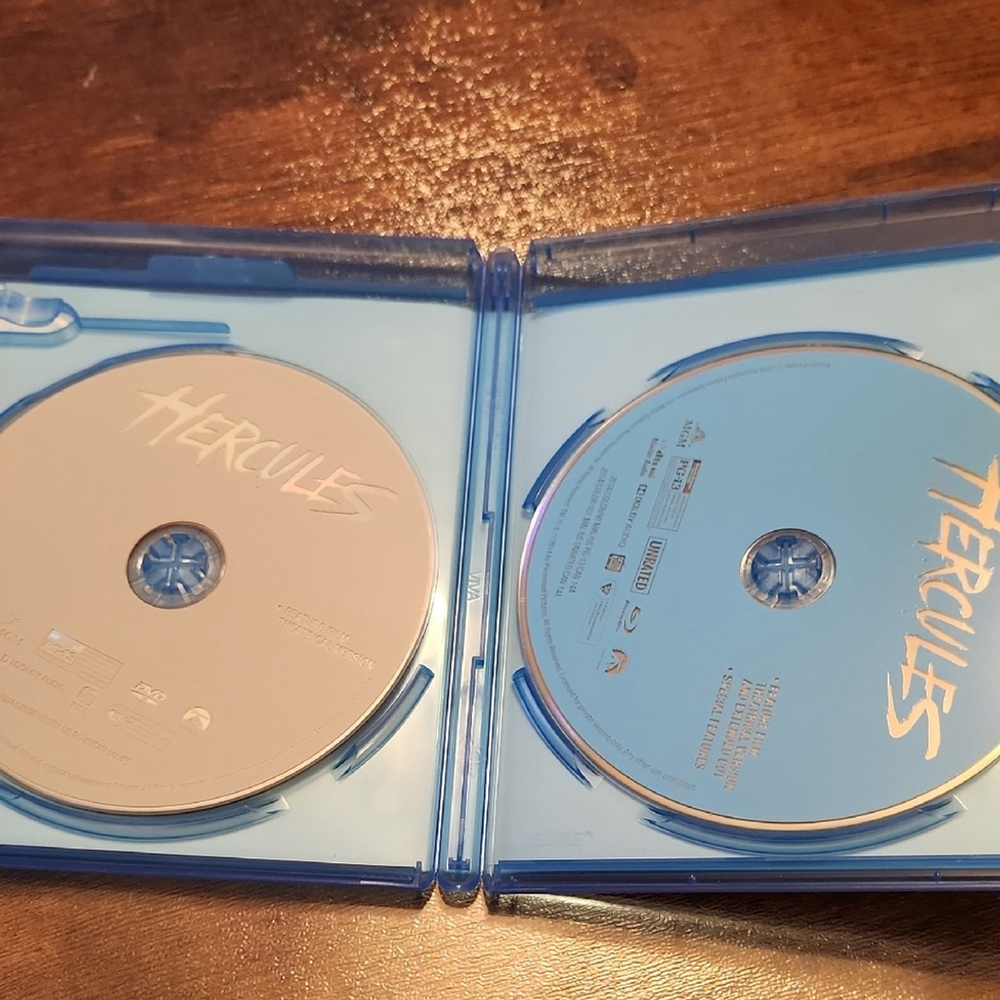 3/$15 Hercules Blu-ray + DVD Movie When Bundled - Picture 3 of 6
